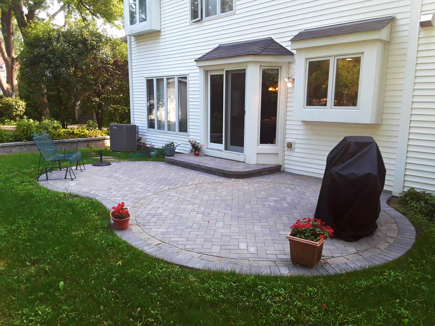Paver patio